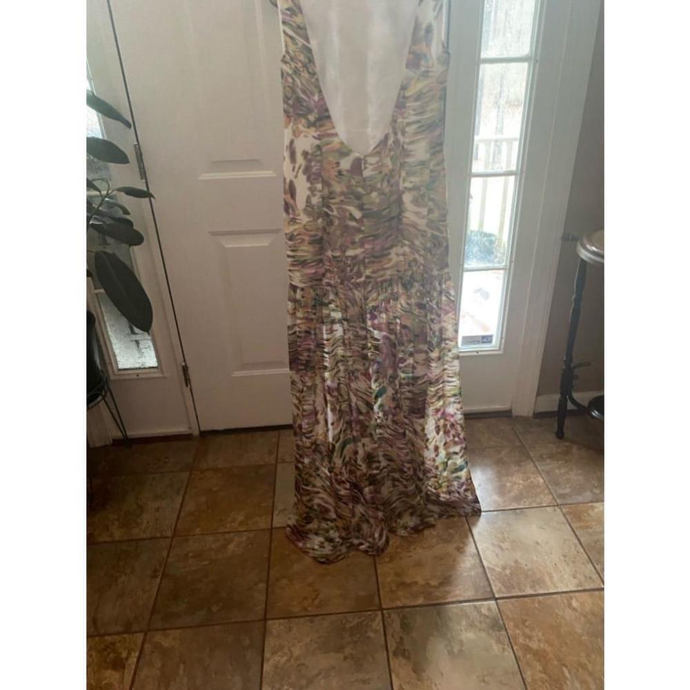 Women's Abyss by Abby high low Size M White Purple
